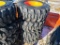 Forerunner SKS1 Skid Steer Tires on Wheels 'Set of 4 - New'