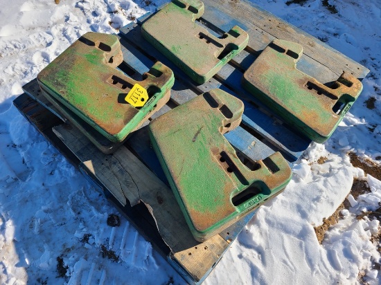 John Deere  Suitcase Weights