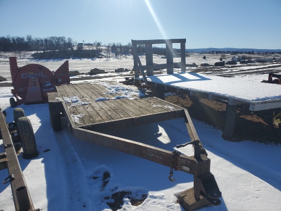 Flat Trailer   'NO TITLE'