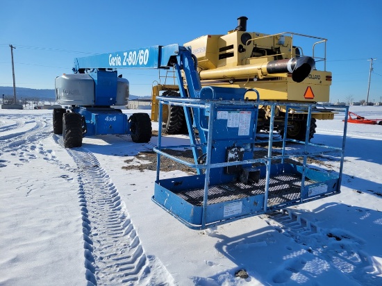2013 Genie Z80/60 Manlift 'Ride & Drive'