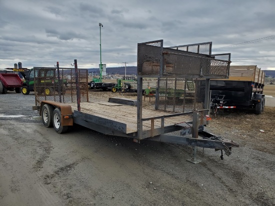 2006 Car Mate CM1818A Landscape Trailer 'Title in the Office'