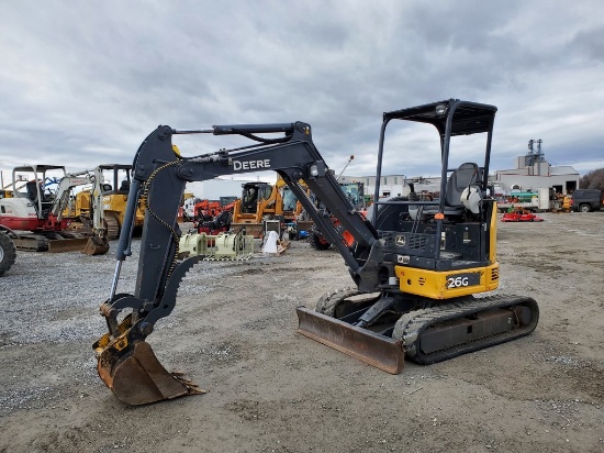2016 Deere 35G Mini Excavator 'Elite Ride & Drive'