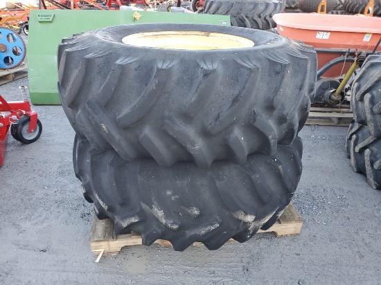 Tires on Wheels   'Pair of 2'