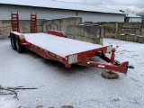 2014 Barlow  Tandem Axle Equipment Trailer 'W/ Title'