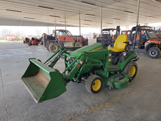 2013 John Deere 1025R Compact Loader Tractor 'Ride & Drive'