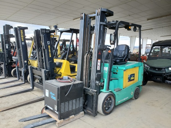 Mitsubishi  Forklift 'Manual in the Office - Ride & Drive '