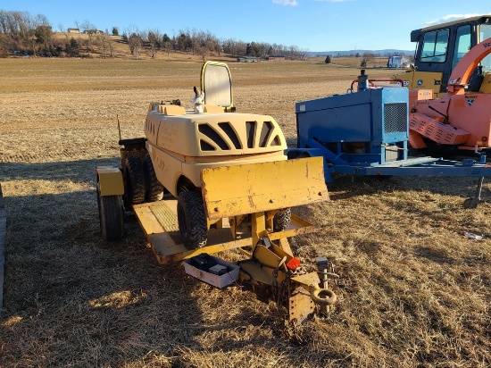 Rayco RG50 Stump Grinder on Trailer 'Runs & Operates'