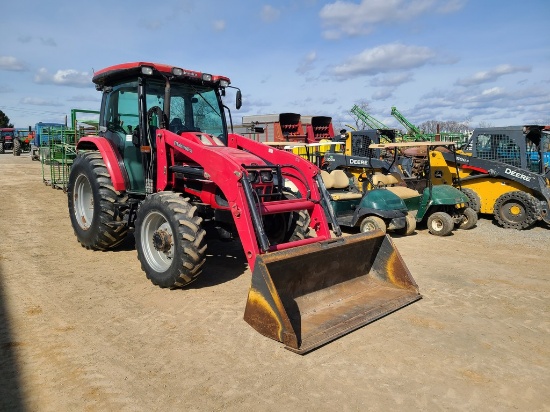 Mahindra 7060 Cab Loader Tractor 'Runs & Operates, THIS UNIT HAS PROBLEMS, All of its problems may o