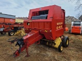 New Holland 644 Round Baler 'Monitor in the Office, Manual in the Office'
