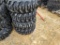 Forerunner SKS1 Skid Steer Tires on Wheels  'Set of 4 - New'
