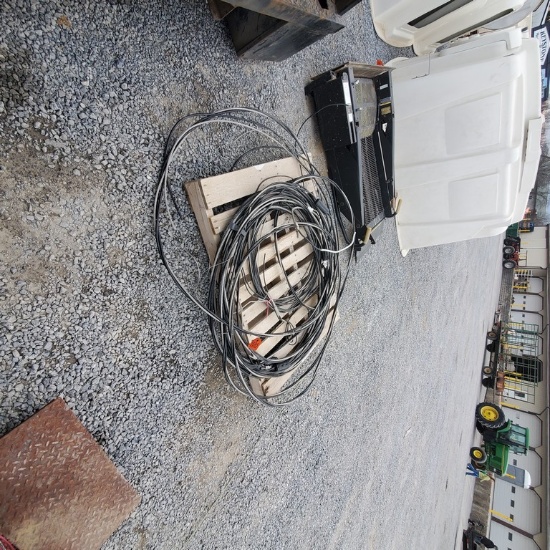 Skid of Service Wire