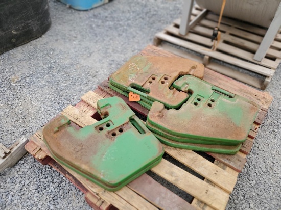 John Deere  Suitcase Weights