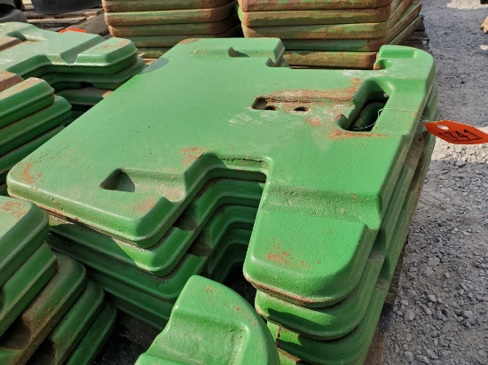 John Deere  Suitcase Weights