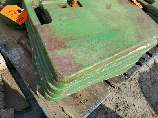John Deere  Suitcase Weights