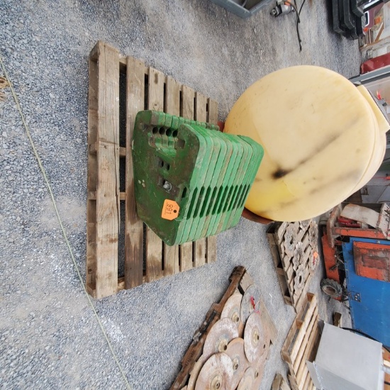 John Deere  Suitcase Weights