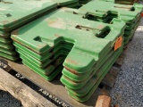 John Deere  Suitcase Weights