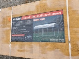 All Metal K1119 Carport 'NEW in Crate'
