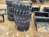 Forerunner SKS1 Skid Steer Tires 'Set of 4 - New'