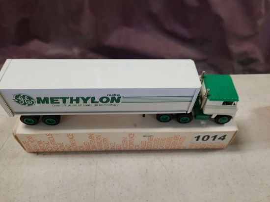 Winross Truck With Van Trailer