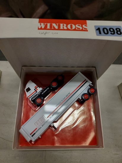 Winross Truck With Refer Trailer
