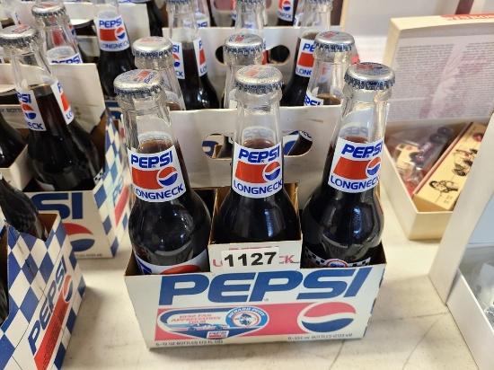 Pepsi  6 Pack Glass Bottle
