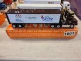 Winross Truck With Van Trailer