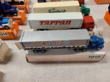 Winross Truck With Van Trailer