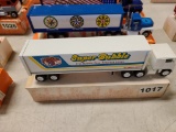 Winross Truck With Van Trailer