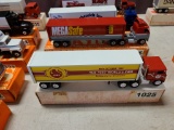 Winross Truck With Van Trailer