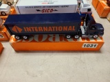 Winross Truck With Van Trailer