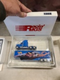 Winross Truck With Van Trailer