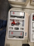 Winross Truck With Double Pup Trailers