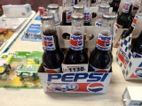 Pepsi  6 Pack Glass Bottle