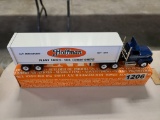 Winross Truck With Van Trailer