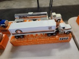 Winross Truck With Refer Trailer