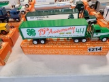 Winross Truck With Van Trailer