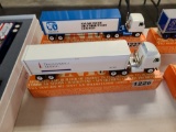 Winross Truck With Van Trailer