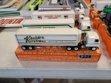 Winross Truck With Refer Trailer