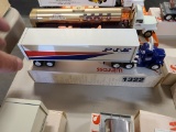Winross Truck  With Van Trailer