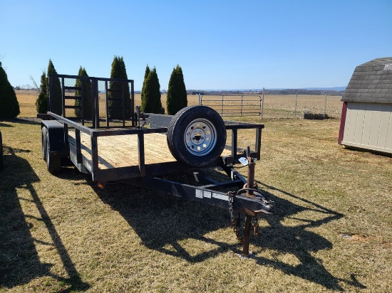 2010 Holmes 610X16R7K Landscape Trailer 'NO TITLE'