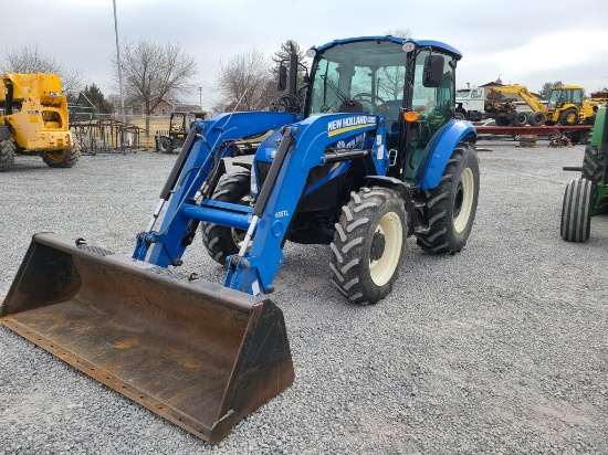 2013 New Holland T4.75 Cab Loader Tractor 'Ride & Drive'