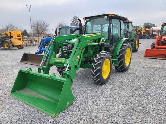 2023 John Deere 5075E Cab Loader Tractor 'Elite Ride & Drive'