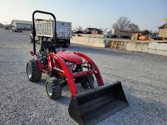 Mahindra eMax22 Compact Loader Tractor 'Ride & Drive'