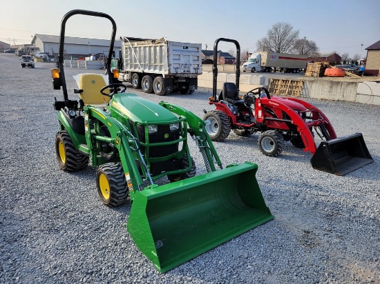 2021 John Deere 1025R Compact Loader Tractor 'Elite Ride & Drive'