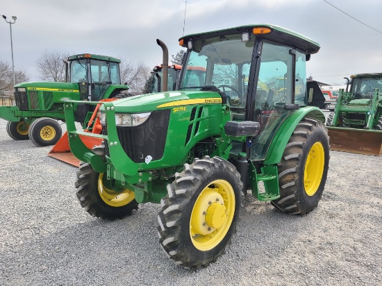 2016 John Deere 5075E Cab Tractor 'Ride & Drive'