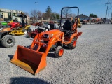 2022 Kubota BX23S Compact Tractor Loader Backhoe 'Elite Ride & Drive'