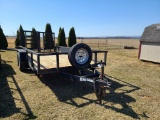 2010 Holmes 610X16R7K Landscape Trailer 'NO TITLE'