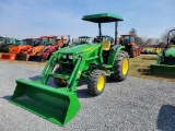 2018 John Deere 4066M Loader Tractor 'Ride & Drive'