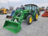 2023 John Deere 5075E Cab Loader Tractor 'Elite Ride & Drive'