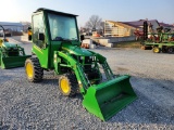 2021 John Deere 2025R Cab Compact Loader Tractor 'Elite Ride & Drive'